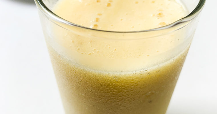 SMOOTHIE DE PIÑA, PLÁTANO Y NARANJA