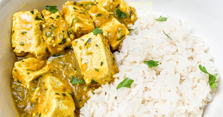 TOFU AL CURRY