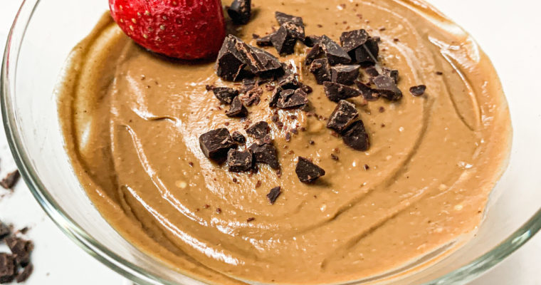 MOUSSE DE CHOCOLATE VEGANO NUTRITIVO